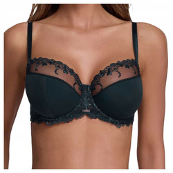 BIUSTONOSZ AVA 1030 PETROL SEMI SOFT PÓŁUSZTYWNIANY CIEMNA ZIELEŃ