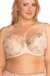 BIUSTONOSZ NESSA ENRICE STRAPS SOFT MIĘKKI BEŻ