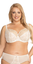 BIUSTONOSZ NESSA TATUAŻ ECRU SOFT MIĘKKI