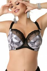 Biustonosz Nessa Orina Czerń Miękki Soft