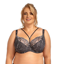 BIUSTONOSZ NESSA ENRICE STRAPS SOFT MIĘKKI SZARY