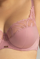 BIUSTONOSZ AVA SEMI SOFT 2105 YASEMIN RÓŻOWY PINK PEONY