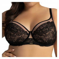 BIUSTONOSZ AVA 2145 SEMI SOFT PÓŁUSZTYWNIANY CZARNY