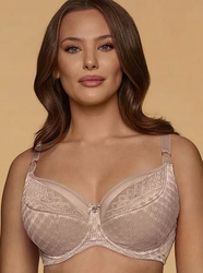 BIUSTONOSZ DALIA TRINITY K37 SEMI SOFT PÓŁUSZTYWNIANY BEŻOWY