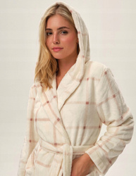 SZLAFROK DAMSKI HENDERSON 41877 FINA KREMOWY